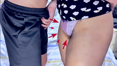 first time handjob given by an exotic dark eyed girl