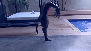 happy time twerking my ass on hard dick and getting strong orgasms from it