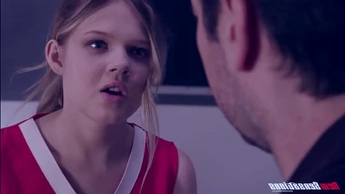 New Sensations - Blonde Teen Cheerleader Went Cock Crazy (Coco Lovelock)