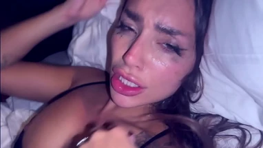Lilly Hall Face Fucked Slapped Eats Ass Spit On