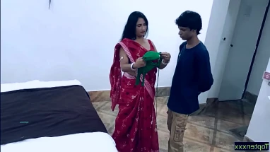 Indian young bra sales boy fucked beautiful milf bhabhi! Hot sex