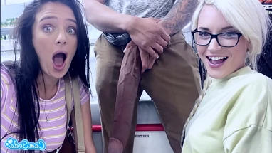 short haired japanese teen bitch sucks a cock and gets fucked